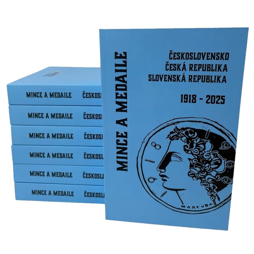 Ceník mincí a bankovek pro rok 2025, vydavatel Aurea