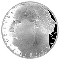 Narození Jiřího Trnky 100. výročí, 500 Kč, emise ČNB 2012, rubová strana Narození Jiřího Trnky 100. výročí, 500 Kč, emise ČNB 2012, rubová strana
