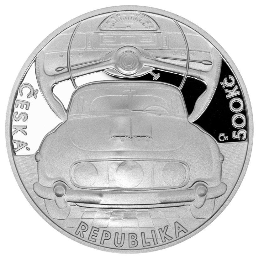 500 Kč Osobní automobil Tatra 603, líc - proof, 2023