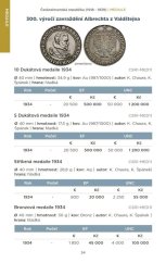 Katalog mincí a medailí ČSR, ČR a SR 1918-2025, detail strany 54, vydavatel Macho & Chlapovič Katalog mincí a medailí ČSR, ČR a SR 1918-2025, detail strany 54, vydavatel Macho & Chlapovič