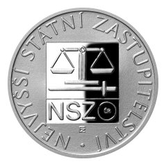 100 Kč Nejvyšší státní zastupitelství NSZ, rub, proof, emise ČNB 2024 100 Kč Nejvyšší státní zastupitelství NSZ, rub, proof, emise ČNB 2024