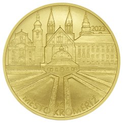 5000 Kč zlatá mince MPR Kroměříž, rub - standard, 2023