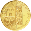 Mimořádná zlatá mince 10000 Kč Začátek vlády knížete Václava - lícní strana - standard, ČNB 2025