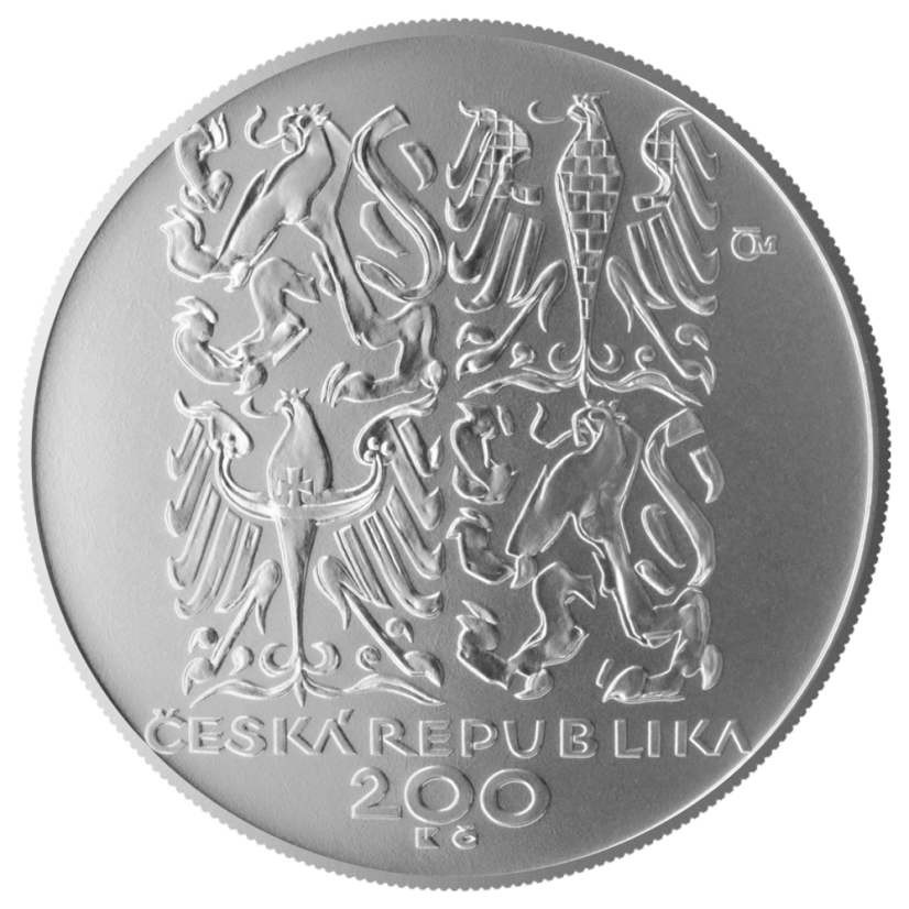 Božena Němcová  200. výročí narození, 200 Kč, líc - standard, 2020