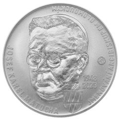 200 Kč J. K. Matocha arcibiskupem olomouckým 75. výročí, rub - standard, 2023