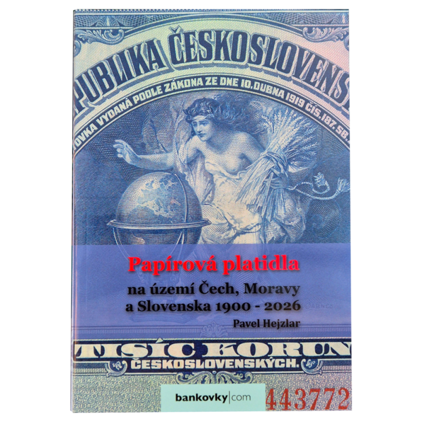 Papírová platidla na území Čech, Moravy a Slovenska 1900-2026