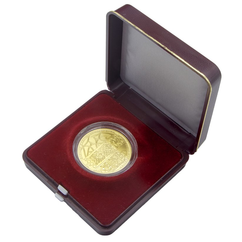 5000 Kč zlatá mince MPR Olomouc, standard v etui, 2024