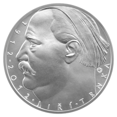 Stříbrná mince 500 Kč Narození Jiřího Trnky 100. výročí 2012 standard