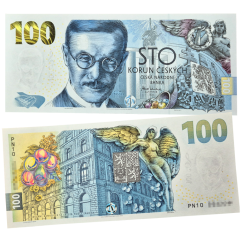 Pamětní bankovka 100 Kč 2026 Budování československé měny III - Vilém Pospíšil