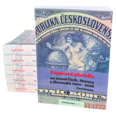 Papírová platidla na území Čech, Moravy a Slovenska 1900-2026, bankovky.com