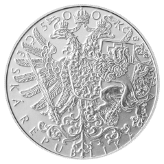 Stříbrná mince 500 Kč Bitva u Zborova 100. výročí 2017 standard