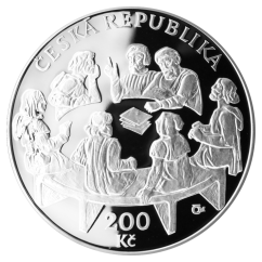 Stříbrná mince 200 Kč Vydání čtyř pražských artikulů 600. výročí 2020 proof