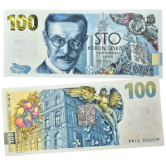Pamětní bankovka 100 Kč 2026 Budování československé měny III - Vilém Pospíšil Pamětní bankovka 100 Kč 2026 Budování československé měny III - Vilém Pospíšil