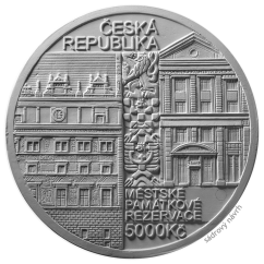 Umělecký sádrový návrh zlaté mince MPR Plzeň - lícní strana