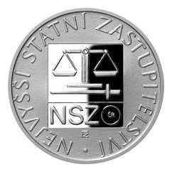 100 Kč Nejvyšší státní zastupitelství  NSZ, rub, proof, emise ČNB 2024