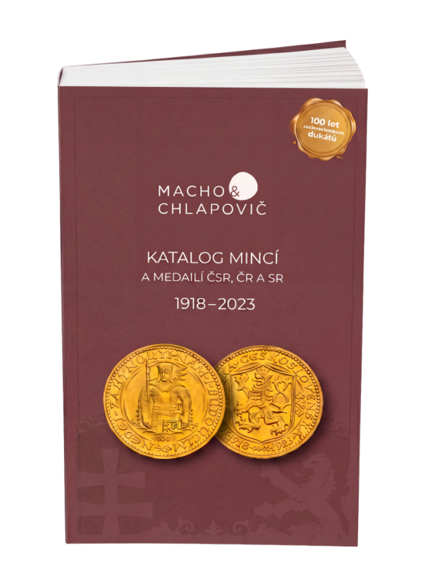 Katalog mincí a medailí ČSR, ČR A SR 1918 - 2023