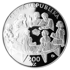 Stříbrná mince 200 Kč Vydání čtyř pražských artikulů 600. výročí 2020 proof