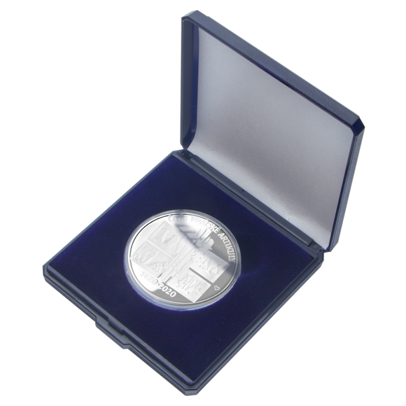 Čtyři pražské artikuly  600. výročí vydání, 200 Kč, v etuji - proof, 2020