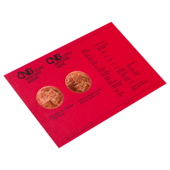 Zlatá mince 5000 Kč Hrad Buchlov 2020 standard