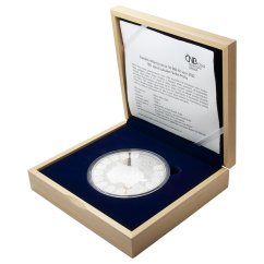 10000 Kč Založení velké Prahy 1 kg, matovaníá v etuji, 2021