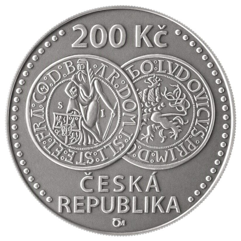 Jáchymovské tolary, 500. výročí zahájení ražby, ČNB 2020,  lícní strana, standard