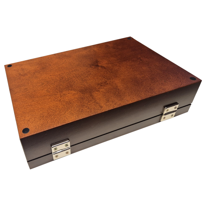 Luxusní dřevěná kazeta - spodní část