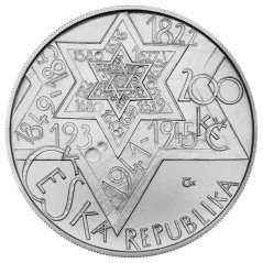 Rabi Jehuda Löw - 400. výročí úmrtí , standard - líc - emise ČNB 2009