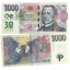 Oběžná bankovka 1000 Kč vzor 2008 s přítiskem 30. výročí ČNB a české měny Oběžná bankovka 1000 Kč vzor 2008 s přítiskem 30. výročí ČNB a české měny