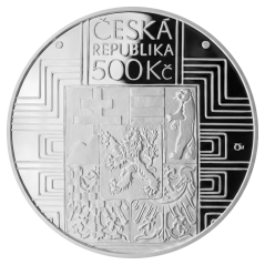 Stříbrná mince 500 Kč Schválení československé ústavy a vzniku Ústavního soudu Československé republiky 100. výročí 2020 proof