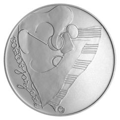 Stříbrná mince 200 Kč Jaroslav Ježek 100. výročí narození 2006 standard