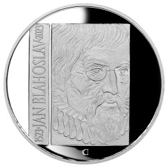 200 Kč Jan Blahoslav 500. výročí narození, rub - proof, 2023