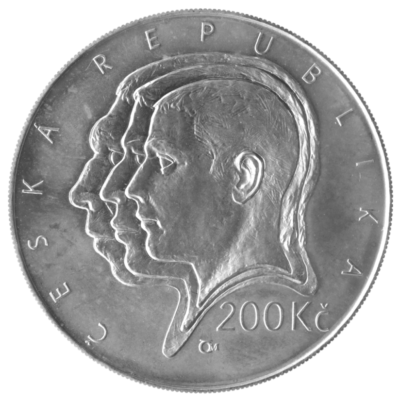 Aleš Hrdlička 150. výročí narození, ČNB 2019, lícní strana, standard