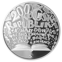 Stříbrná mince 200 Kč Josef Kainar 100. výročí narození 2017 proof