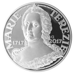 Stříbrná mince 200 Kč Marie Terezie 300. výročí narození 2017 proof