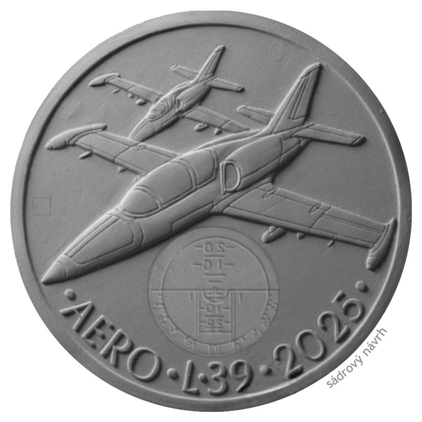 Cviční letoun Aero L-39 Albatros - rub - sadra