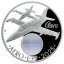 500 Kč Aero L-39 Albatros, rub - proof, 2025 500 Kč Aero L-39 Albatros, rub - proof, 2025