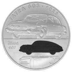 500 Kč Osobní automobil Tatra 603, rub - standard, 2023