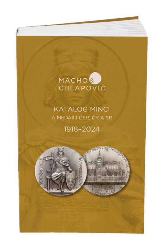 Katalog mincí a medailí ČSR, ČR A SR 1918 - 2024
