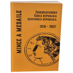Ceník mincí a medailí 2027 - Československo, ČR, SR