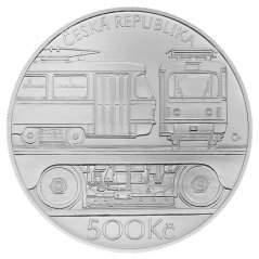 500 Kč Tramvaj ČKD Tatra T3, líc - standard, 2024